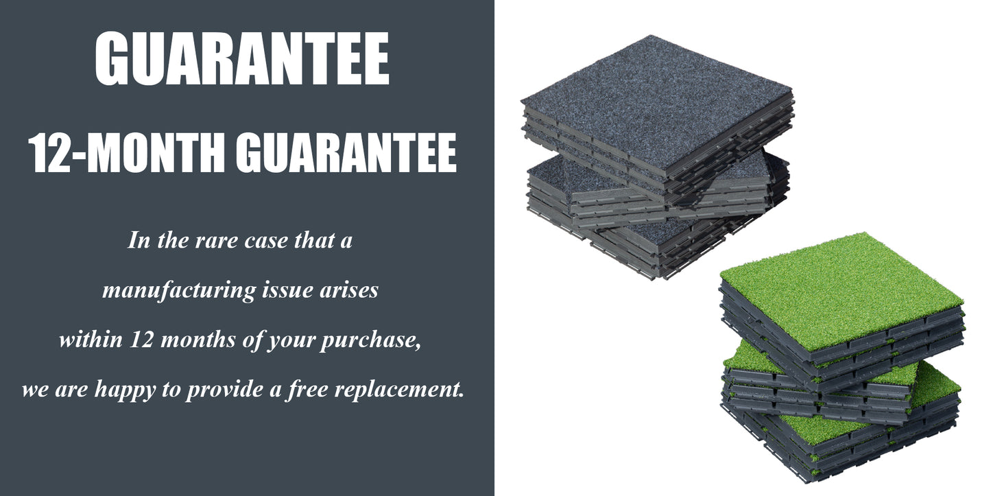 Mat Plastic Deck Tiles