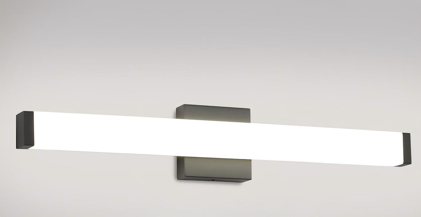 32.7-Inch LED Bathroom Wall Light with Long Bar Design