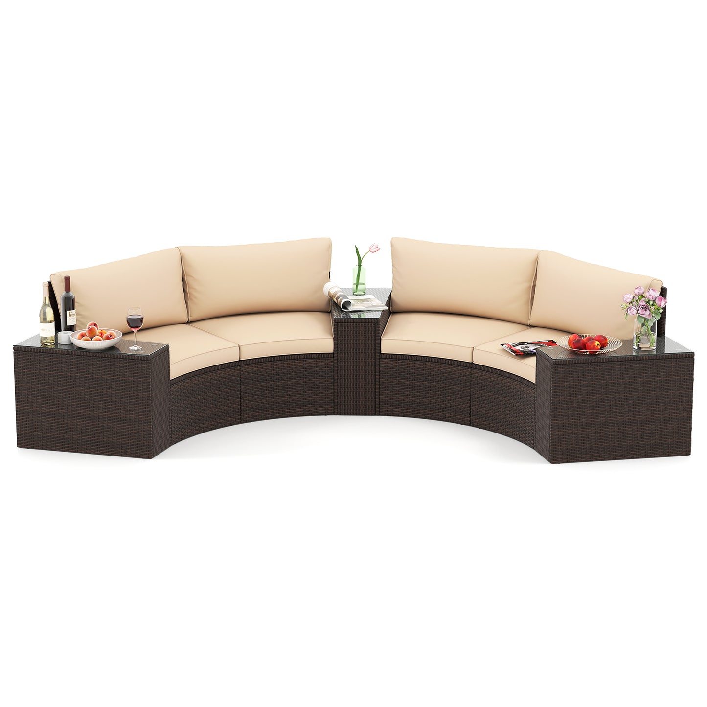 5 Pieces Patio Furniture Set