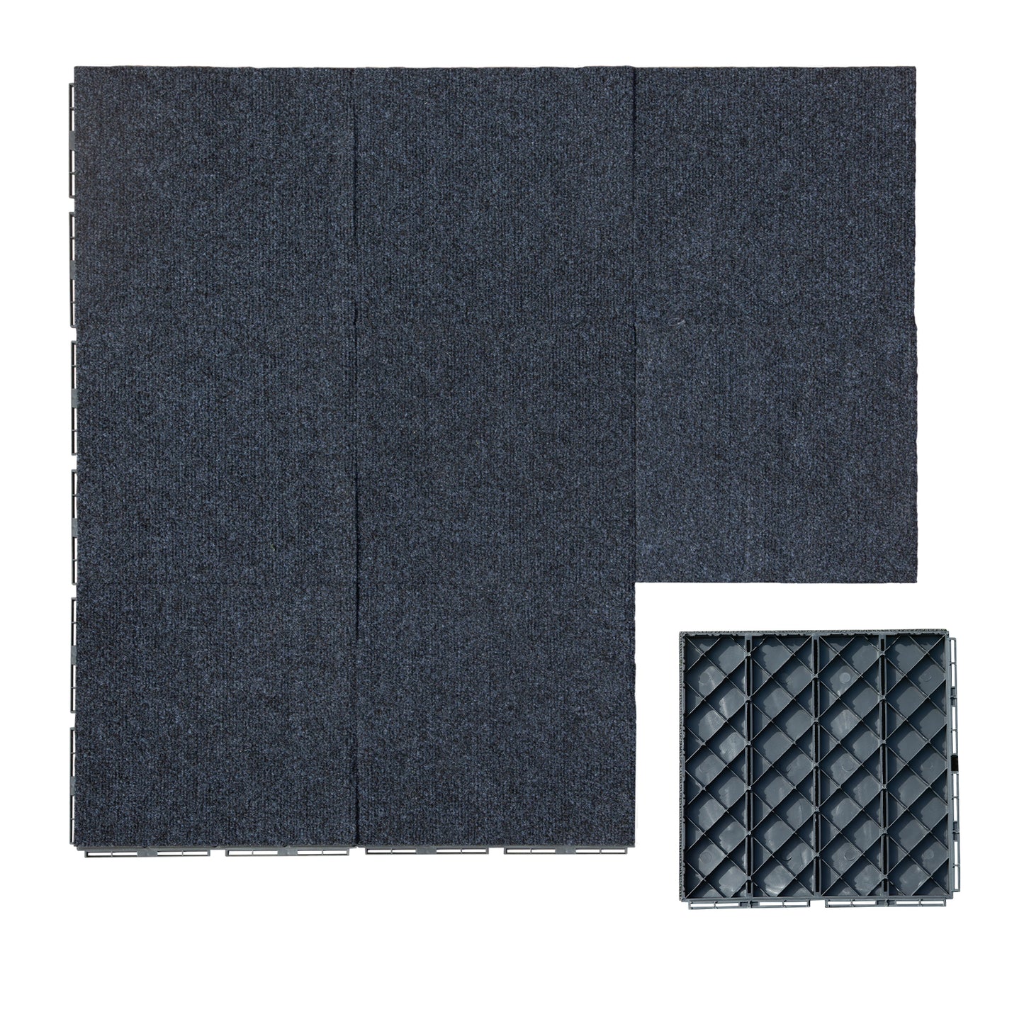 Mat Plastic Deck Tiles