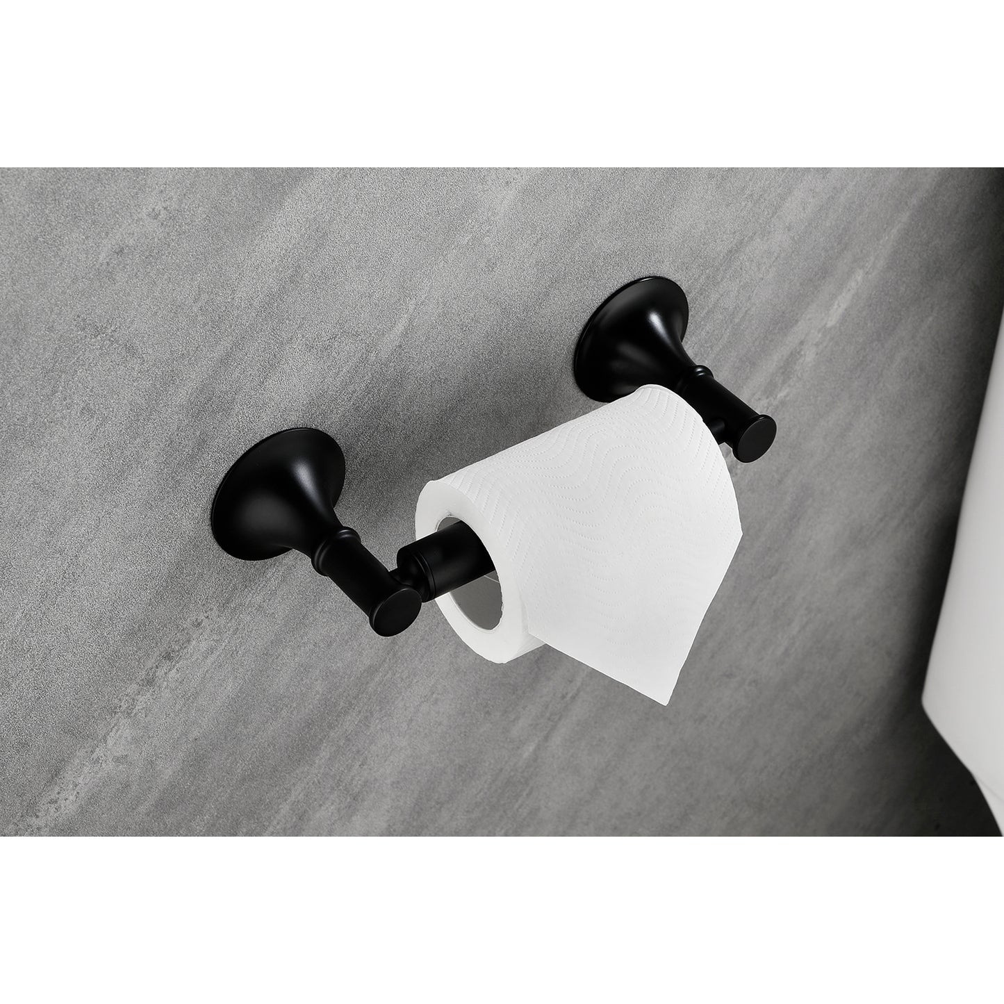 6 Piece Brass Bathroom Towel Rack Set Wall Mount