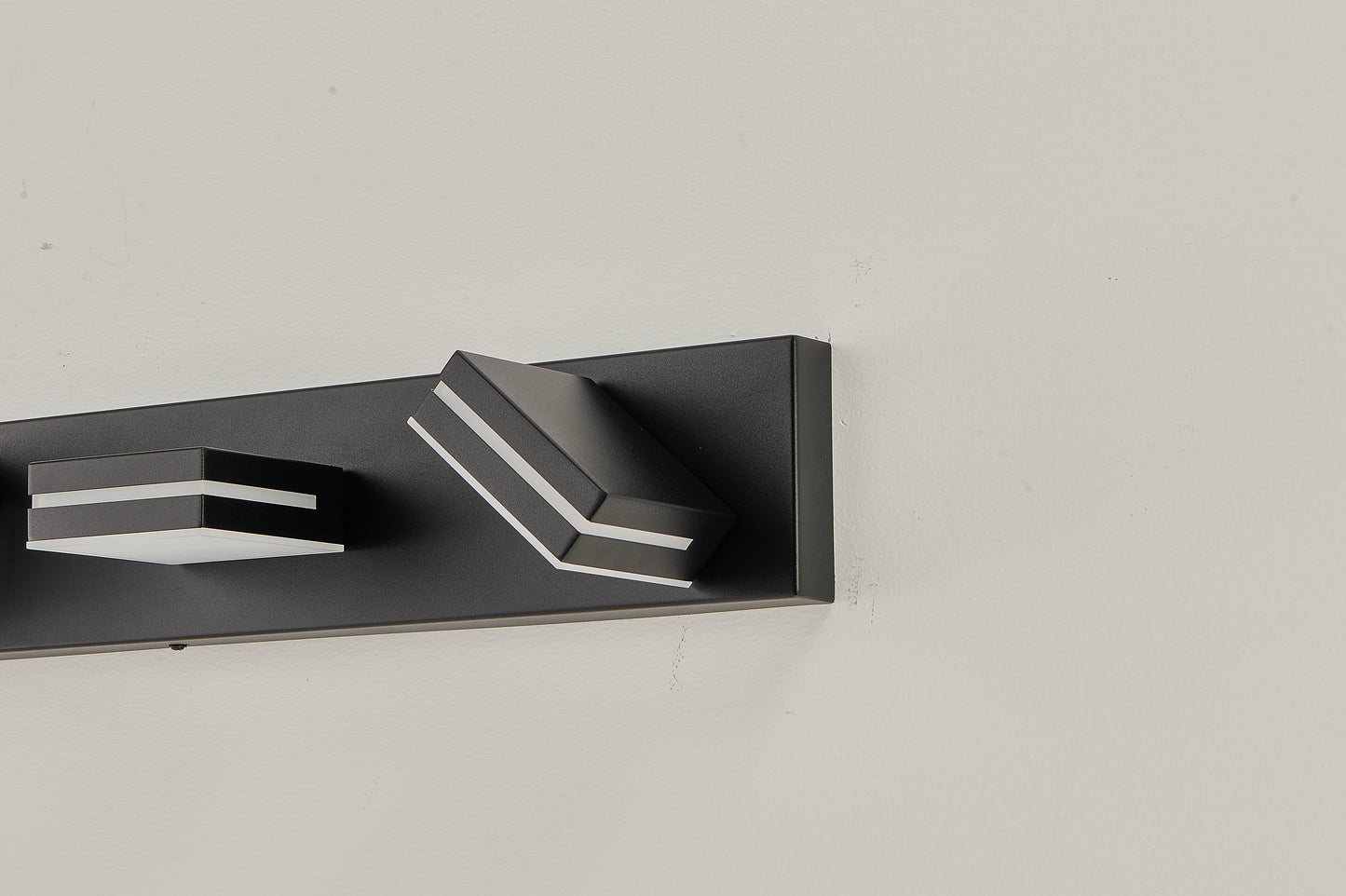 Modern Chrome LED Vanity Light, 3-Lights Wall Sconce for Bathroom and Mirror, Sleek Minimalist Design, Energy-Efficient, Easy to Install