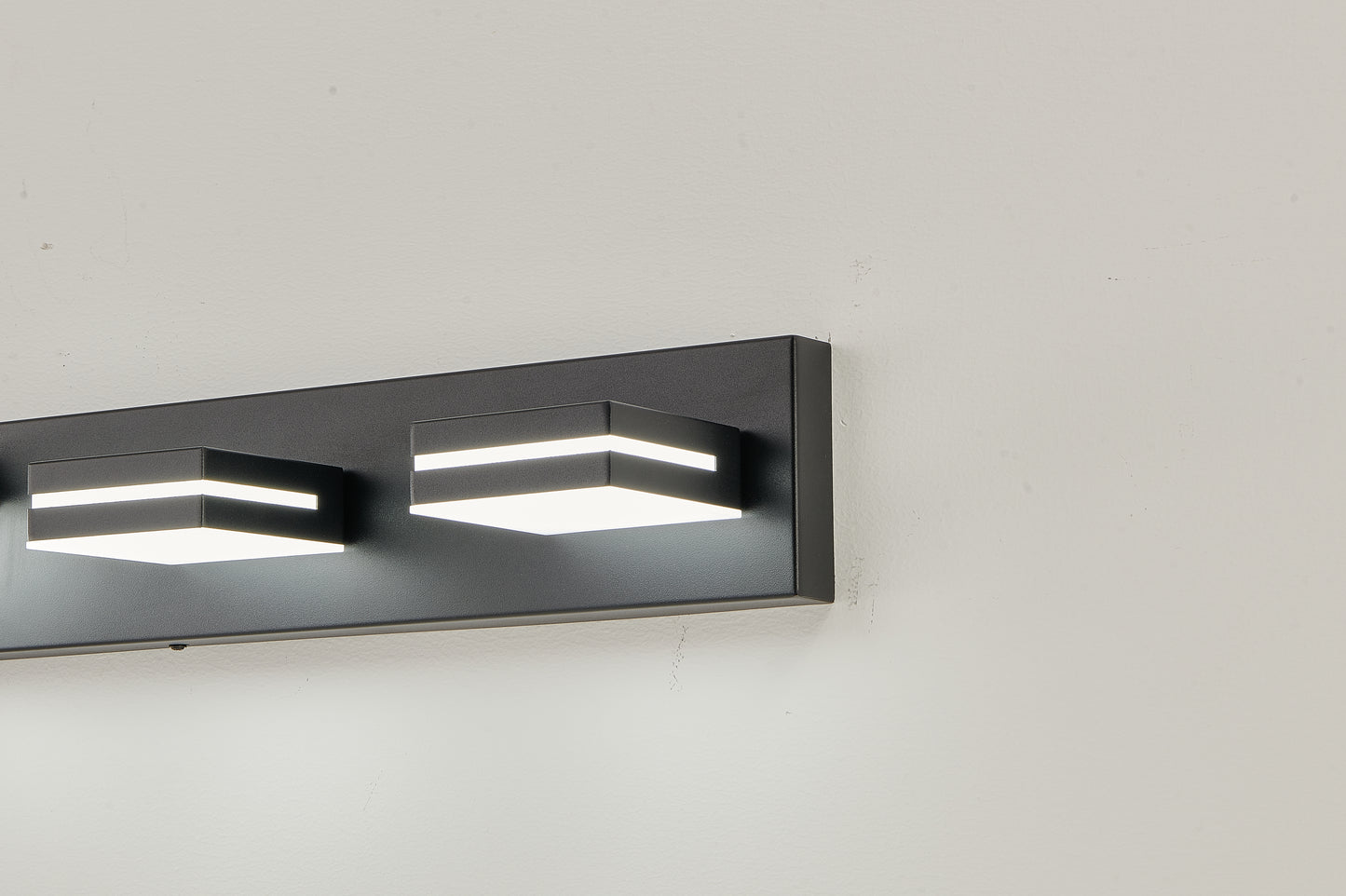 Modern Chrome LED Vanity Light, 3-Lights Wall Sconce for Bathroom and Mirror, Sleek Minimalist Design, Energy-Efficient, Easy to Install