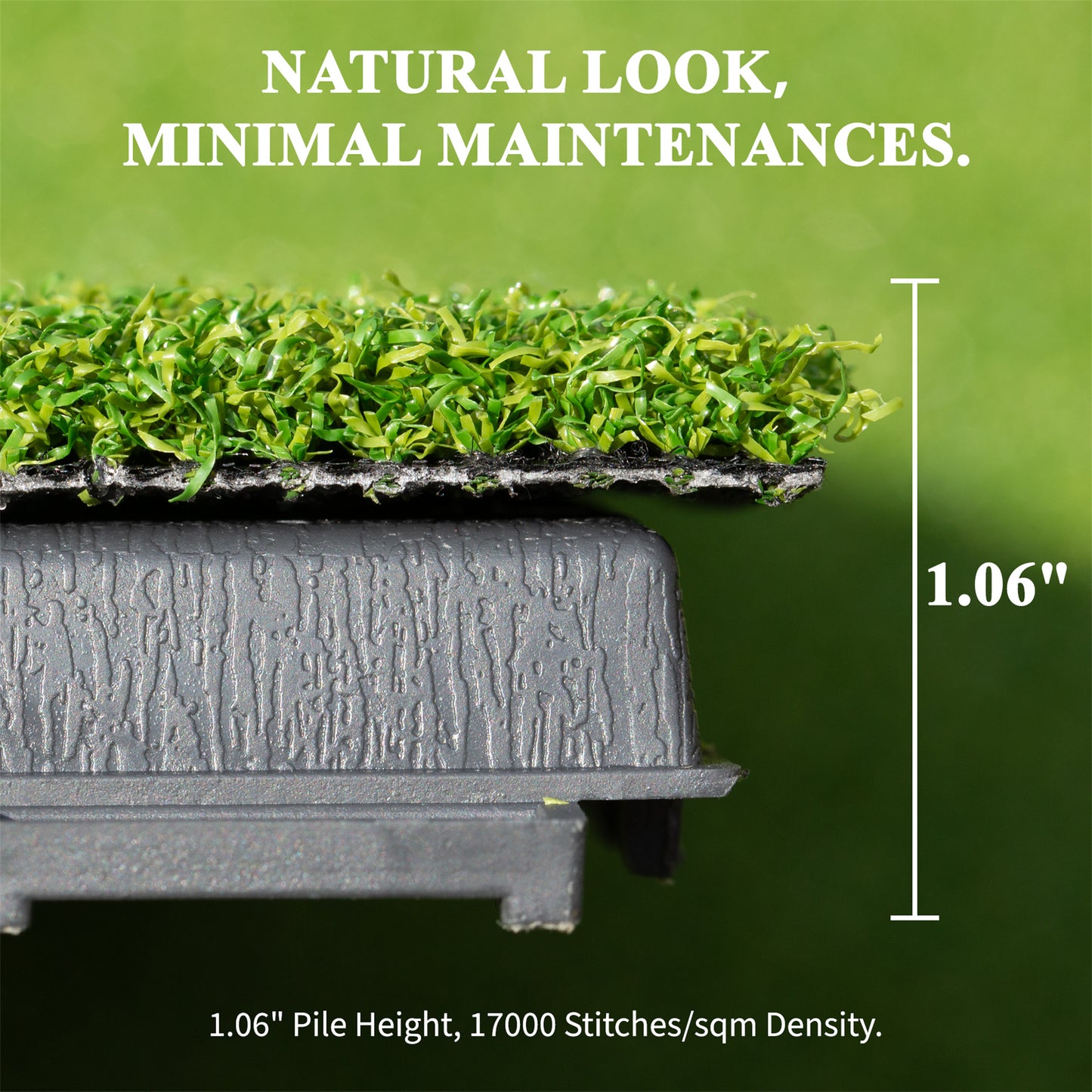 Grass Plastic Deck Tiles