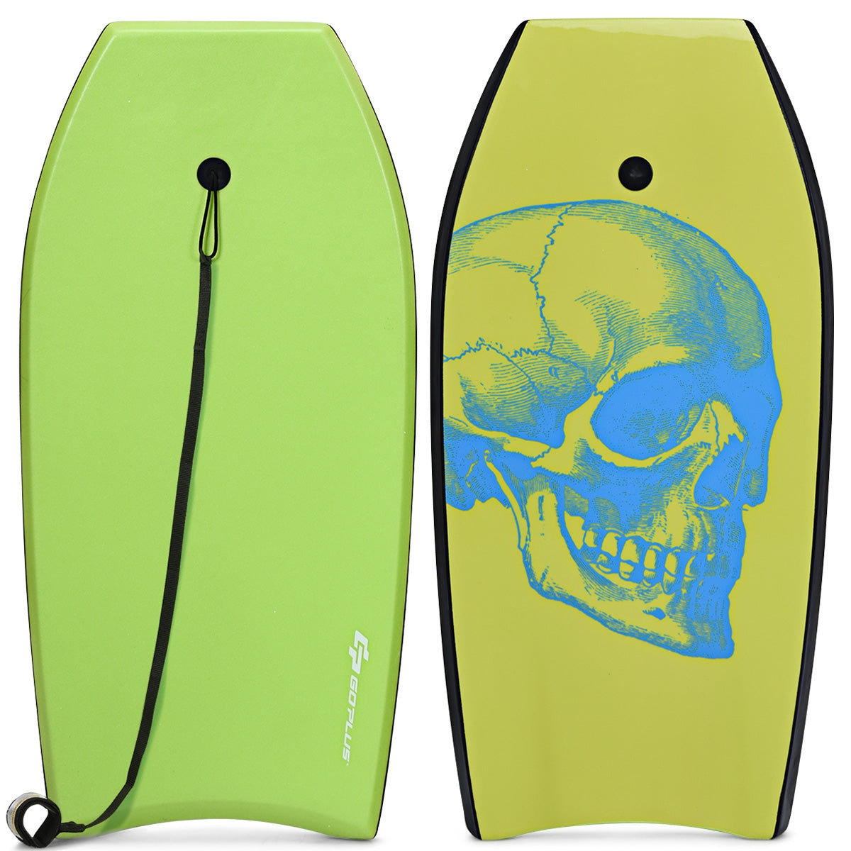 Super Surfing Lightweight Bodyboard with Leash-M