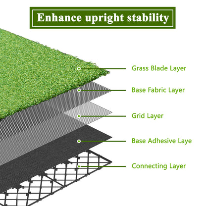 Grass Plastic Deck Tiles