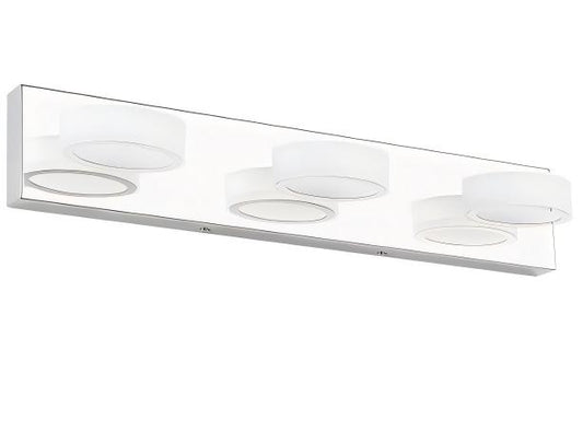 21.3'' 3-Light Dimmable LED Bathroom Wall Light