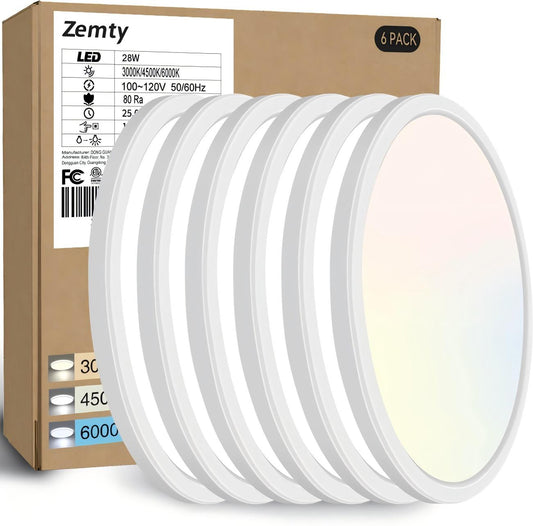 11.8'' Ultra-Thin Dimmable LED Ceiling Panel Light