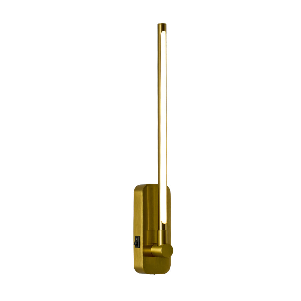 2-Pack Modern Wall Sconces with Dimmable 3-Color Lighting