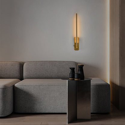 2-Pack Modern Wall Sconces with Dimmable 3-Color Lighting