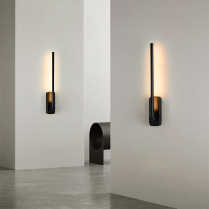 2-Pack Modern Wall Sconces with Dimmable 3-Color Lighting