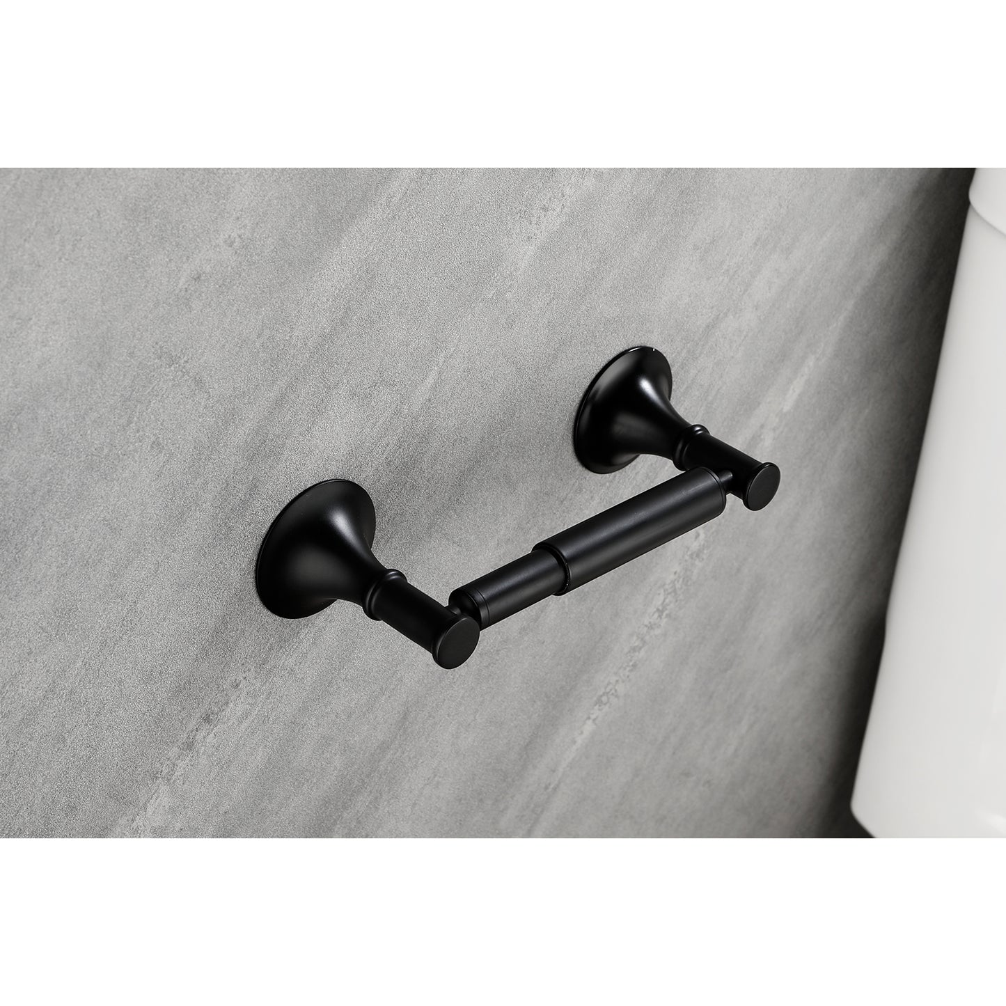 6 Piece Brass Bathroom Towel Rack Set Wall Mount