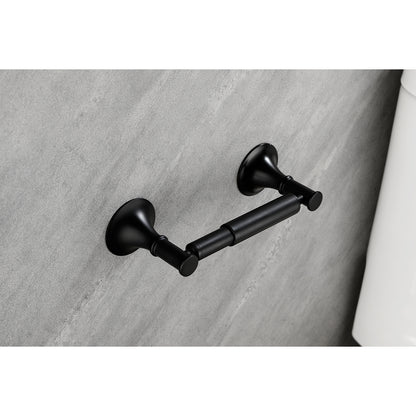 6 Piece Brass Bathroom Towel Rack Set Wall Mount