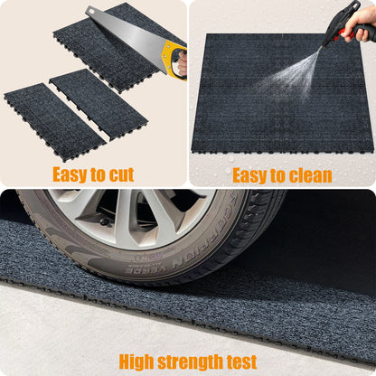 Carpet floor 12" Patio Deck Tiles, DIY Module Interlocking Decking Carpet,Easy and Quick Installation Court Tiles for Porch Poolside Balcony Backyard 36pcs