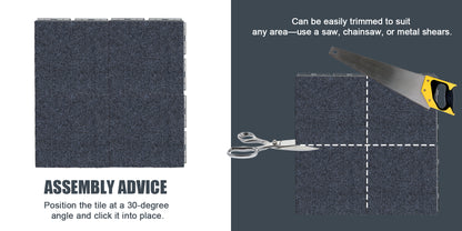 Mat Plastic Deck Tiles