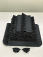 Auxiliary products for splicing plastic floors, 60edge sealing strips and 4corners,Dark Gray