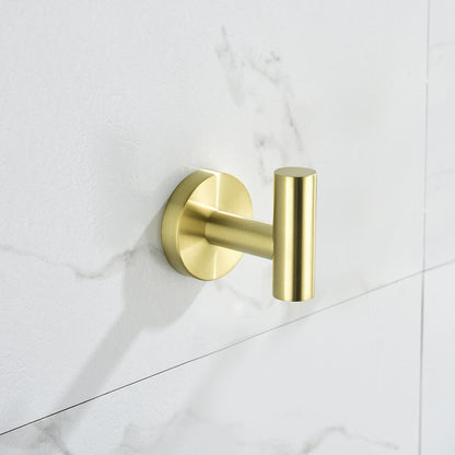 5 Piece Bathroom Towel Rack Set Wall Mount